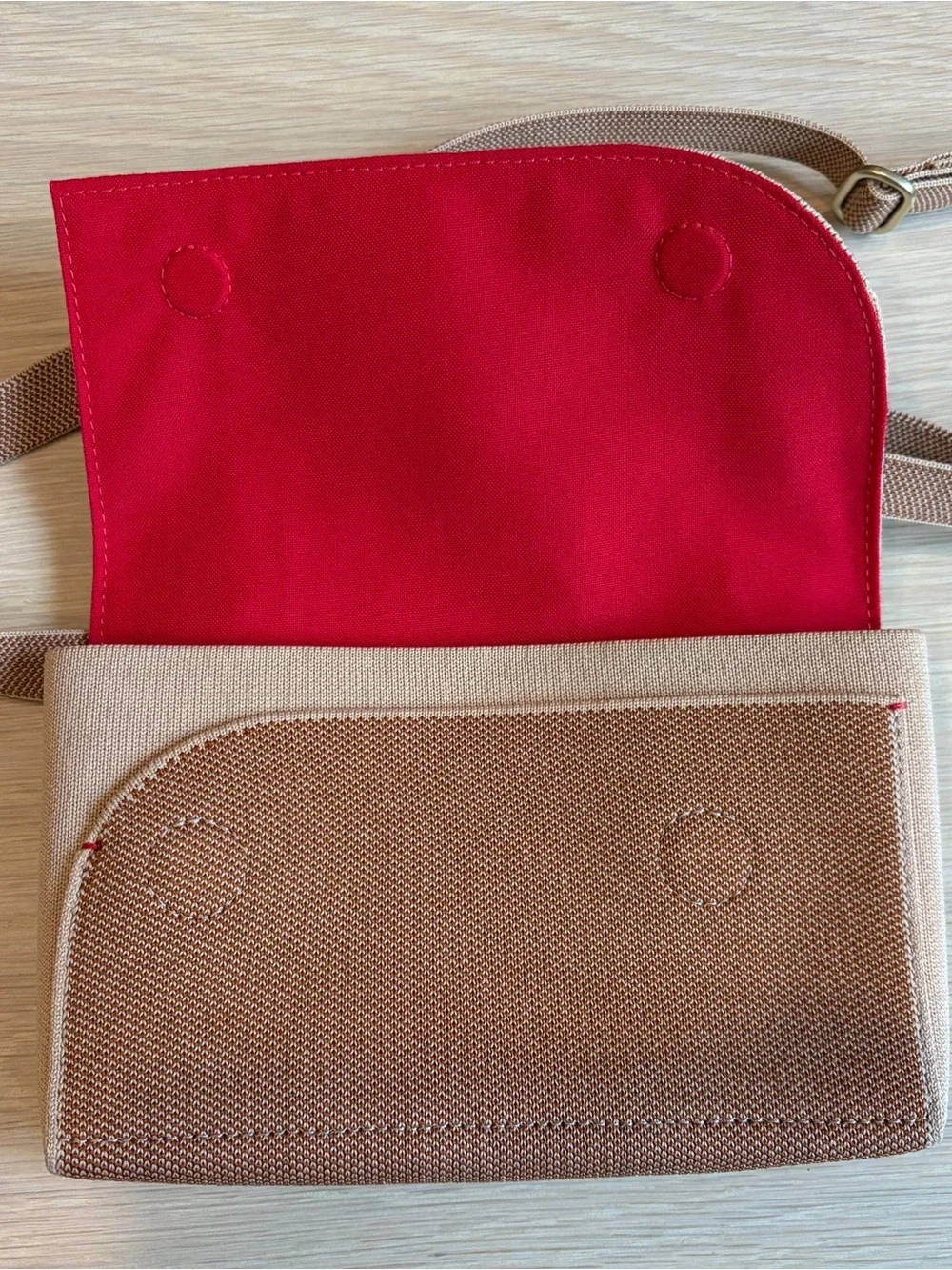 NWOT Rothy’s belt bag in biscotti brown